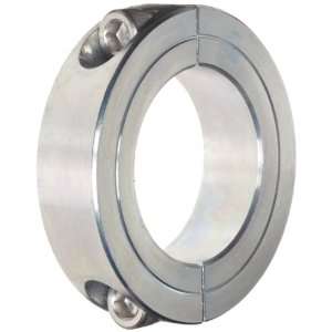 Climax Metal 2C 225 Z Two Piece Clamping Collar, Zinc Plating, Steel 