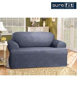 Sure Fit Blue Jeans T cushion Sofa Slipcover  