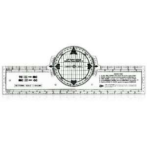  13 Azimuth Compass Rose Navigation Plotter   Lifetime 
