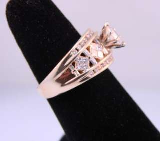   Diamond Engagement Ring Marquise Princess Baguette Cut Mothers Day Sz7