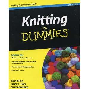  Knitting for Dummies   2nd Ed. (Imperfect) Arts, Crafts & Sewing