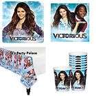 VICTORIOUS Birthday Party Supplies (16) Plates Cups Napkins Tablecover 