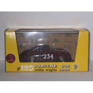 Brumm R120 #234 Porsche 356 Mille Miglia 1952 143 Scale Die Cast in 