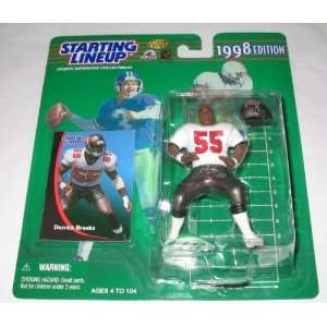  1998 Derrick Brooks NFL Starting Lineup Toys & Games