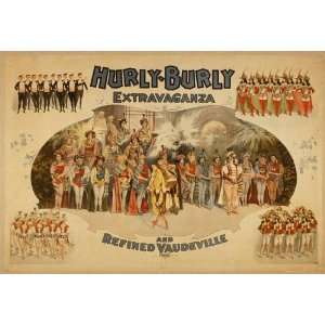   Hurly Burly Extravaganza and Refined Vaudeville 1899