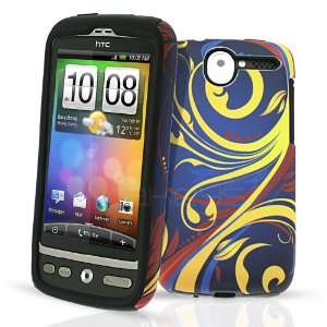   Silk Hybrid Silicone Combo Case for HTC Desire with Screen Protector