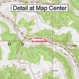   Map   Urne, Wisconsin (Folded/Waterproof)