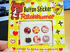 rilakkuma hello kitty home button stickers for iphone 4 4s