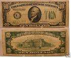 1934 A SERIES $10 FRN~~GREEN SEAL G DISTRICT CHICA​GO