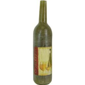  Wine Bottle Candle in the Shape of a Real Bottle, White Wine 