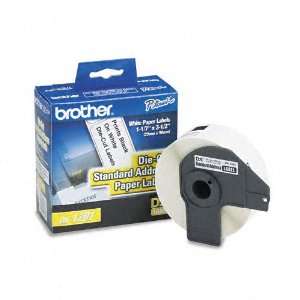  Brother Products   Brother   Die Cut Address Labels, 3 1/2 