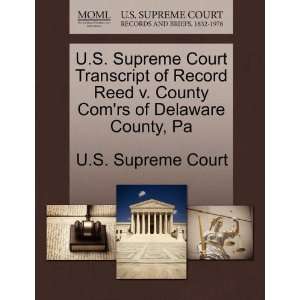  U.S. Supreme Court Transcript of Record Reed v. County Com 