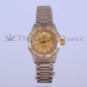 Womens Tag Heuer 4000 Two tone Wristwatch Excellent Condition  