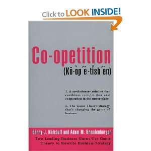 Co opetition Adam Brandenburger 9780002556545  Books