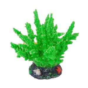 Como Whelk Starfish Decor Base Green Silicone Coral Decoration for 