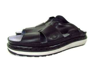 mens black DR MARTENS slides sandals shoes leather AIR WAIR stretch UK 