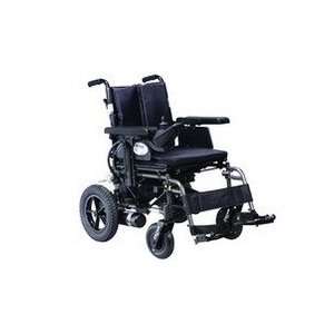  Cirrus Plus Folding Power Wheelchair   Flip Back Full Arms 