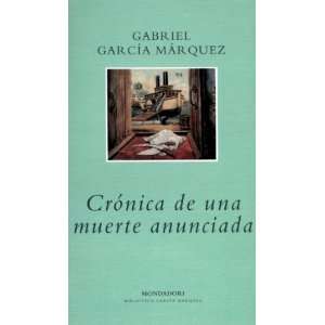  Cronica De Una Muerte Anunciada (9788439719861) Gabriel 