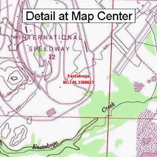   Map   Eastaboga, Alabama (Folded/Waterproof)