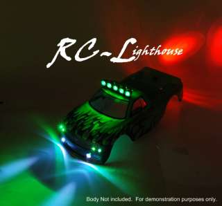 RC LED Light Set Custom for Traxxas HPI Losi PL5G CSTM  