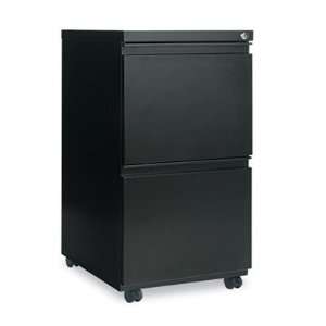   Two Drawer Mobile Pedestal File With Full Length Pull