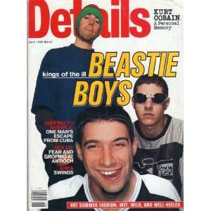   June 1994 (KINGS OF THE ILL  BEASTIE BOYS ) DETAILS MAGAZINE Books