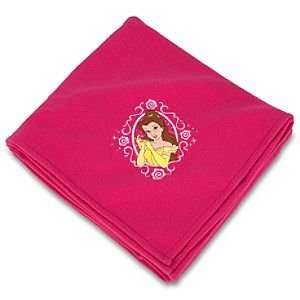 Disney Belle Fleece Throw Blanket