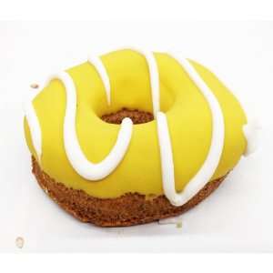  1 X Yellow Creamy Pet Donuts Made in Canada