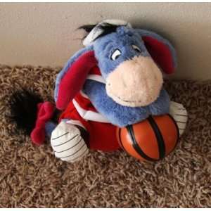  the Pooh 7 Inch Plush Basketball Playing Eeyore Doll Toys & Games