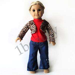 3PCs Doll Clothes outfit for 18 american girl new J5J  