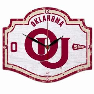    NCAA Oklahoma Sooners High Definition Clock