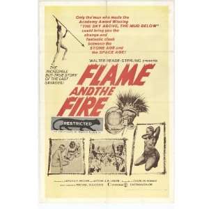  Flame and the Fire (1966) 27 x 40 Movie Poster Style A 