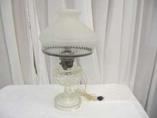 Aladdin Washington Drape Lamp W/Shade Convert Electric  