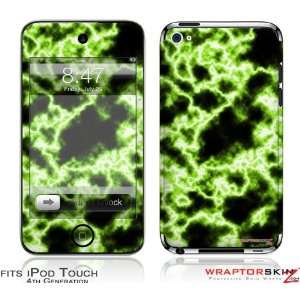  iPod Touch 4G Skin   Electrify Green by WraptorSkinz 