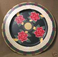 Handpainted Made in India Decorative Plate 12  