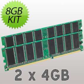 8GB 2x4GB Kit Memory RAM for Dell Precision T7500  