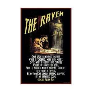  The Raven 28x42 Giclee on Canvas