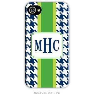  Hard Phone Cases   Alex Houndstooth Navy Cell Phones 