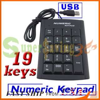   Number Numeric Keypad Keyboard For Laptop/Notebook PC Computer  
