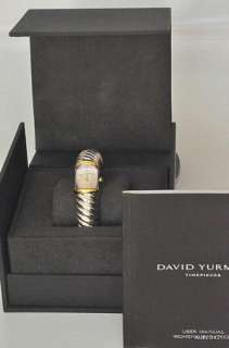   DAVID YURMAN MOP Waverly Womens Silver & Gold Watch on SALE  
