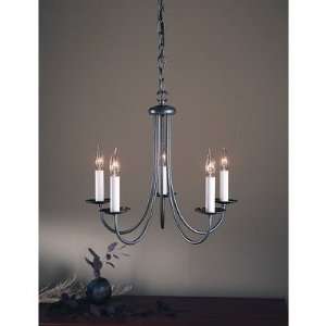 Hubbardton Forge 101150 5 Light Chandelier with Simple Sweep 5 Arms 