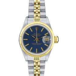 Pre owned Rolex 69173 Womens Datejust Two tone Gold Watch   
