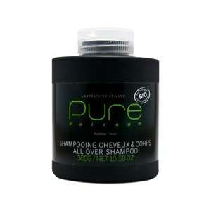   Pure Men   Organic All Over Shampoo   300 gr. / 10.58 Fl.Oz. Beauty