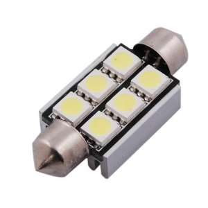  LED Light Bulb, 41mm (1.61) 6 SMD Car LED Light Bulb 5050 