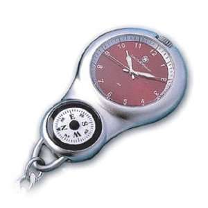    Smith & Wesson Pocket Watch Red with Compass