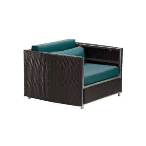   Cabana Club Woven Aluminum Cushion Sectional Patio Lounge Chair Patio