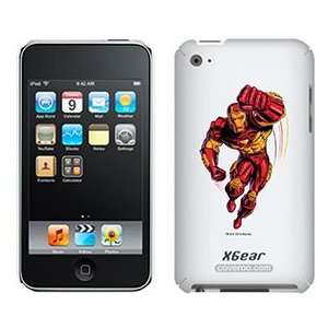  Iron Man Punching on iPod Touch 4G XGear Shell Case 