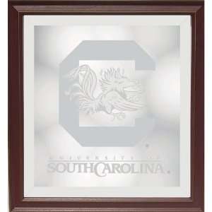   Carolina Gamecocks Framed Wall Mirror from Zameks 