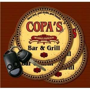  COPAS Family Name Bar & Grill Coasters