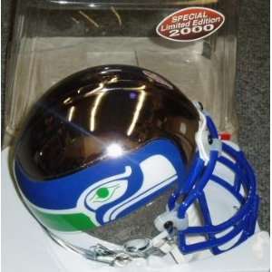  Seattle Seahawks Riddell Chrome Mini Helmet Sports 